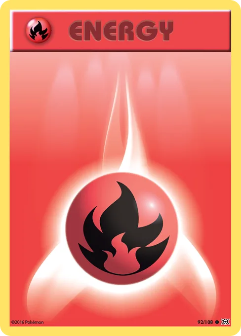 Fire Energy, Evolutions #92