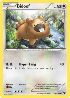 Bidoof, Normal