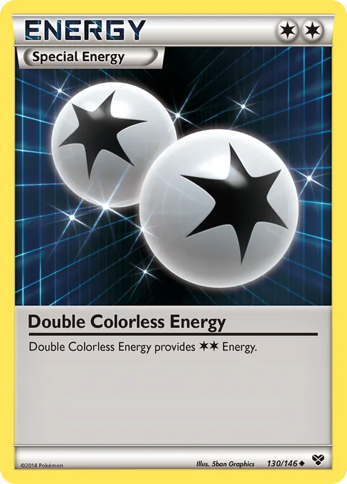 Double Colorless Energy, XY #130