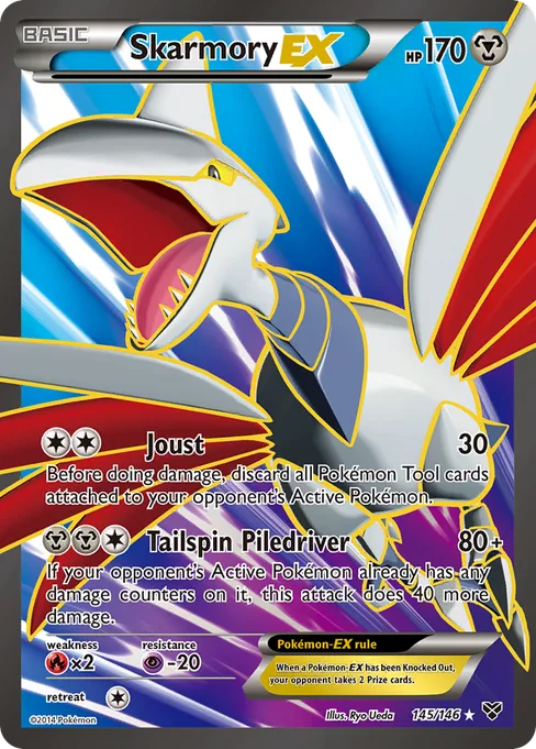 Skarmory-EX, XY #145