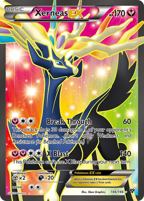 Xerneas-EX, XY #146