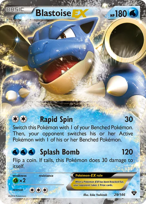 Blastoise-EX, XY #29