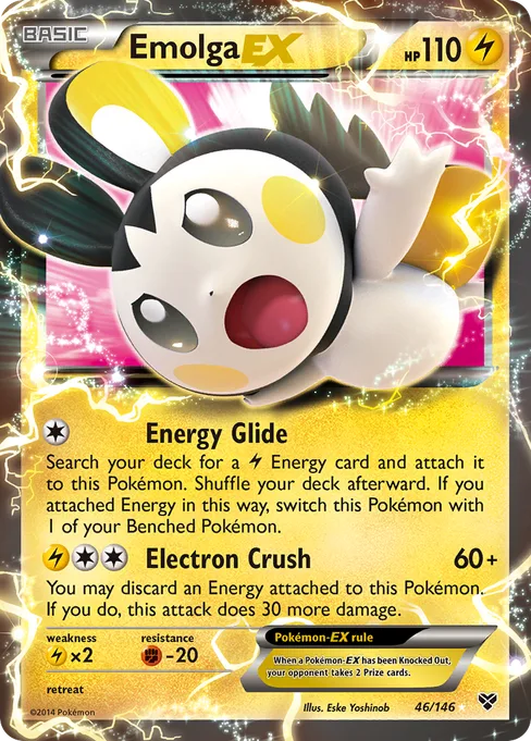 Emolga-EX, XY #46