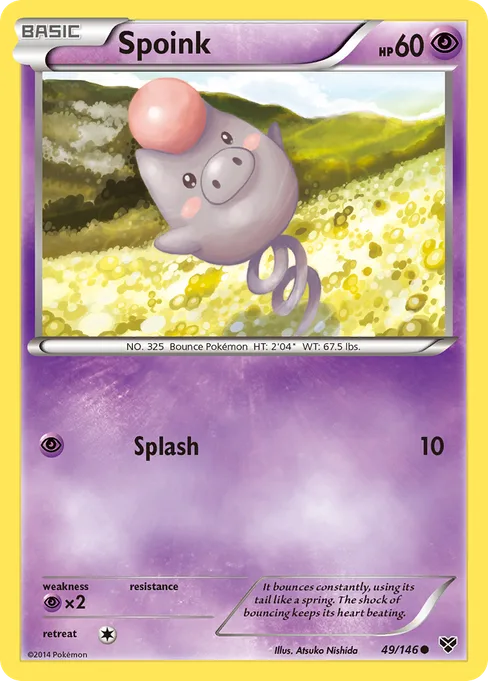 Spoink, XY #49