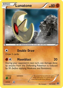 Lunatone, Normal