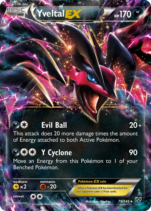 Yveltal-EX, XY #79
