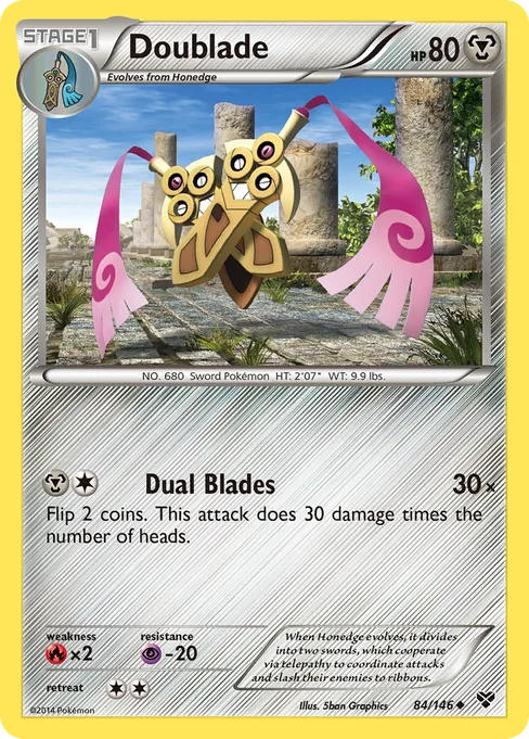 Doublade, XY #84