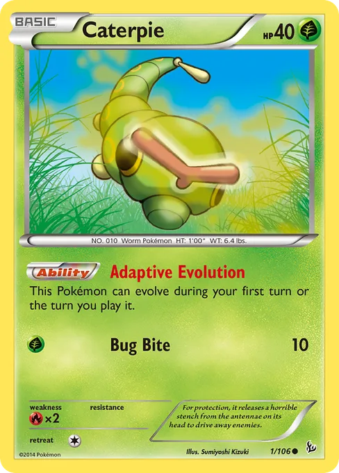 Caterpie, Flashfire #1