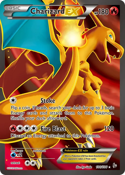 Charizard-EX, Flashfire #100