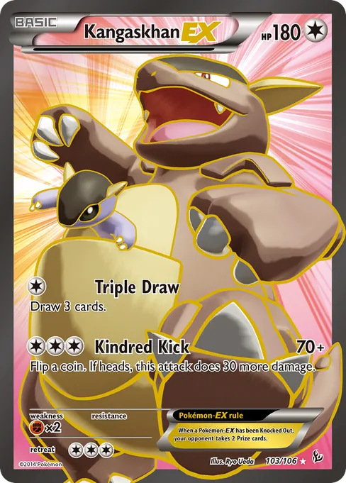Kangaskhan-EX, Flashfire #103