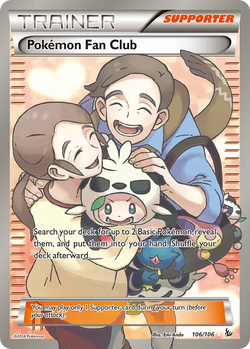Pokémon Fan Club, Flashfire #106