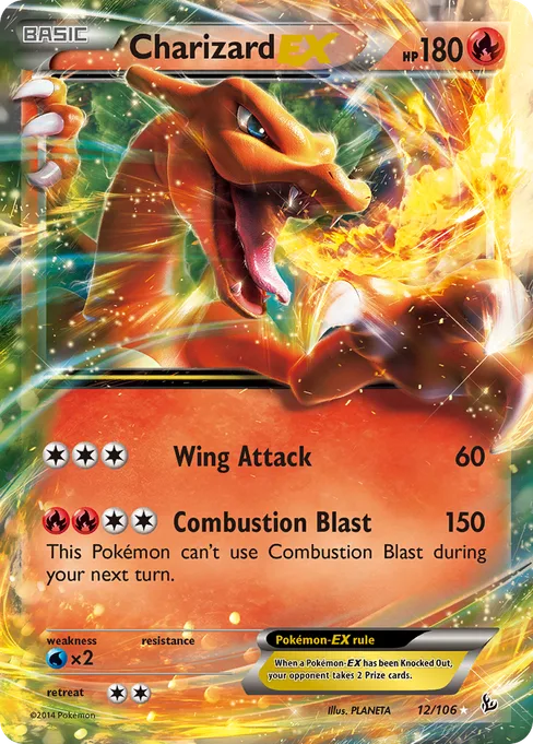 Charizard-EX, Flashfire #12