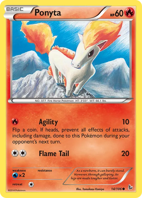 Ponyta, Flashfire #14