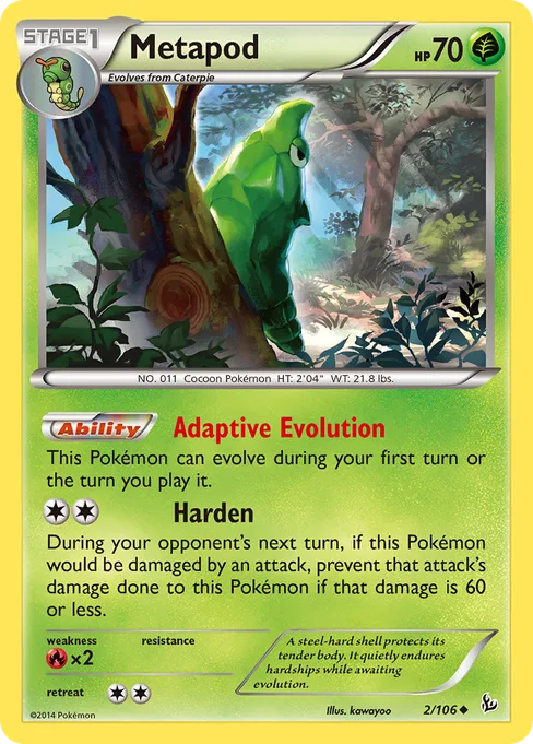 Metapod, Flashfire #2