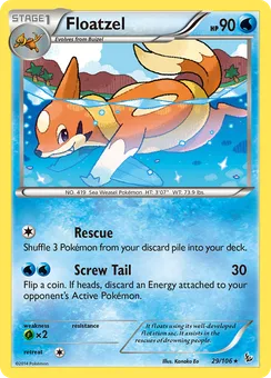 Floatzel, Normal