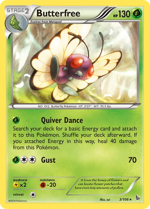 Butterfree, Flashfire #3