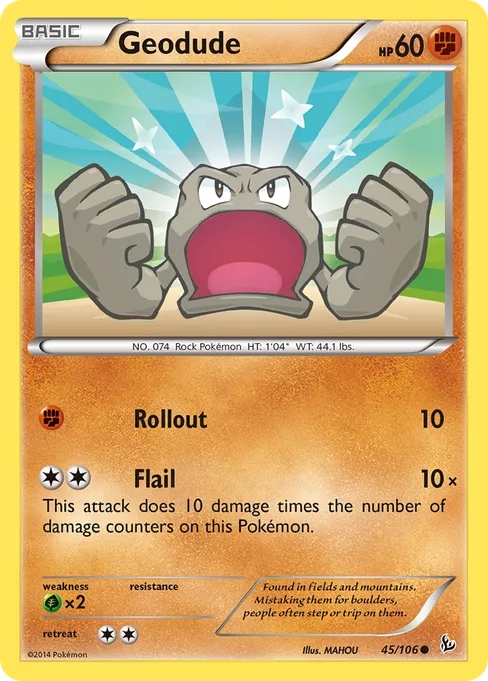 Geodude, Flashfire #45