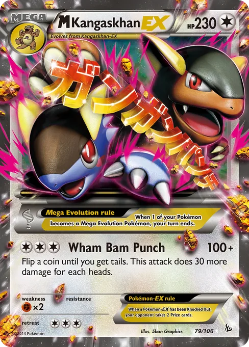 M Kangaskhan-EX, Flashfire #79
