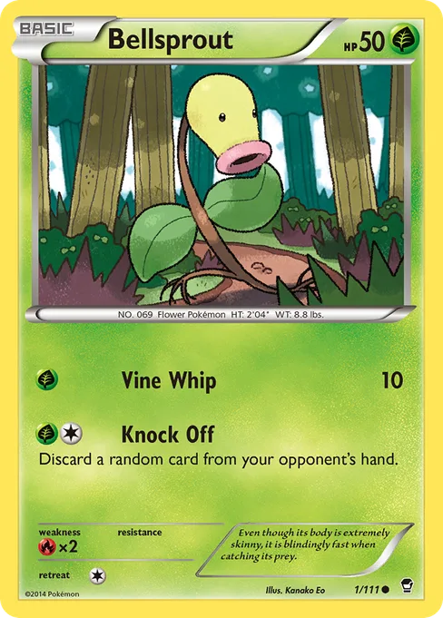 Bellsprout, Furious Fists #1
