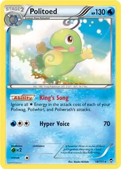 Politoed, Cosmos holo