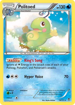 Politoed, Normal