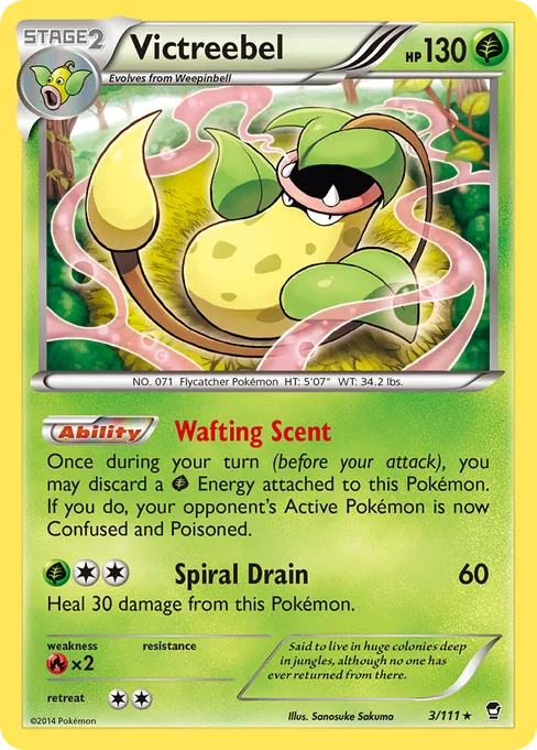 Victreebel, Furious Fists #3