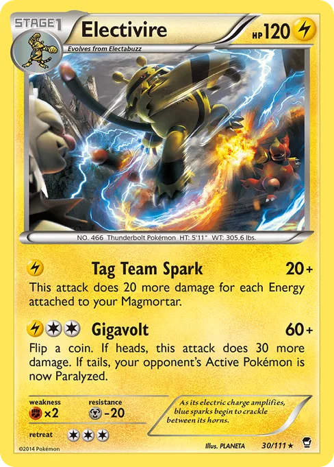 Electivire, Furious Fists #30