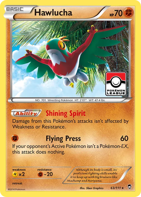 Hawlucha, Furious Fists #63