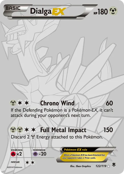 Dialga-EX, Phantom Forces #122