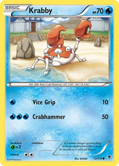 Krabby, Normal