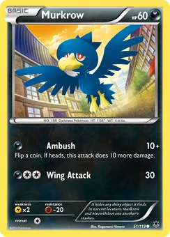 Murkrow, Normal