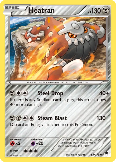 Heatran, Phantom Forces #63