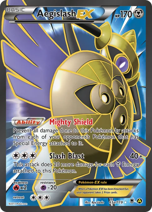 Aegislash-EX, Phantom Forces #65a