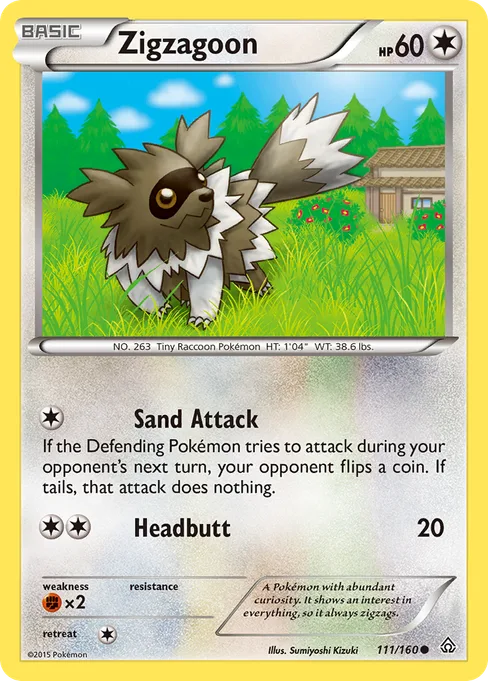Zigzagoon, Primal Clash #111