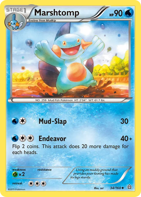 Marshtomp, Primal Clash #34
