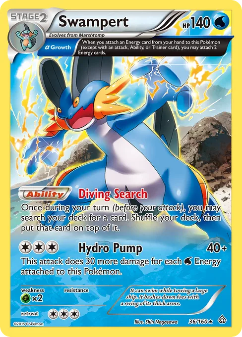 Swampert, Primal Clash #36