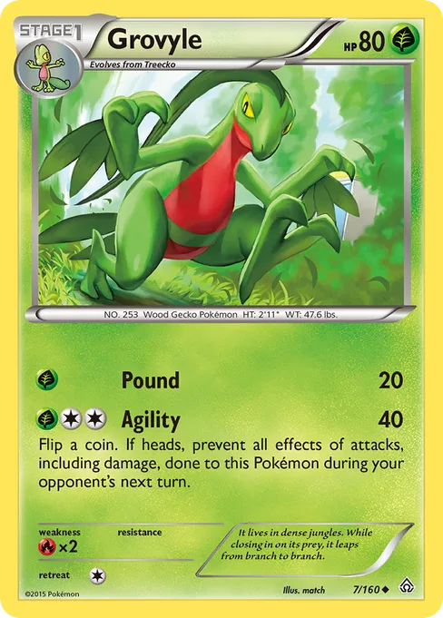 Grovyle, Primal Clash #7