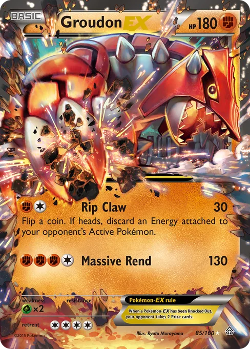 Groudon-EX, Primal Clash #85