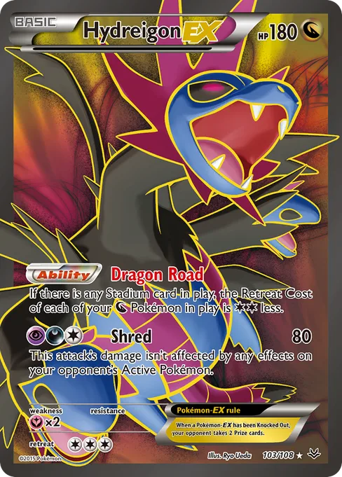Hydreigon-EX, Roaring Skies #103