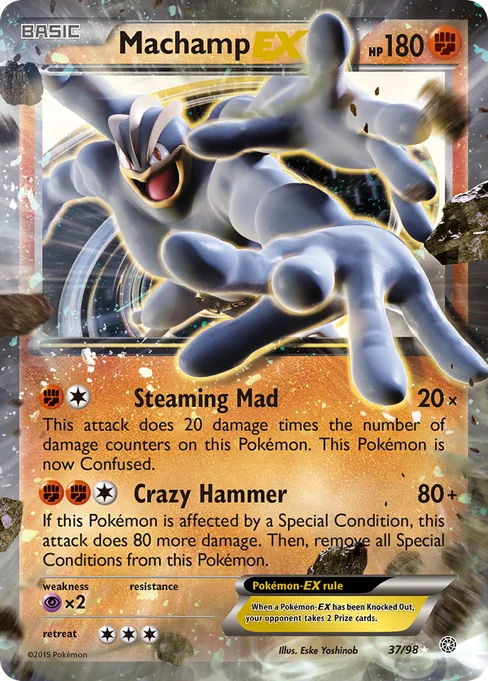 Machamp-EX, Ancient Origins #37