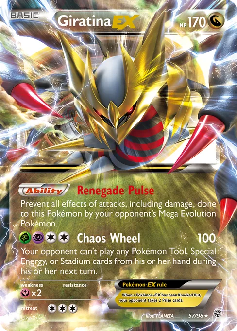 Giratina-EX, Ancient Origins #57