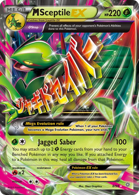 M Sceptile-EX, Ancient Origins #8