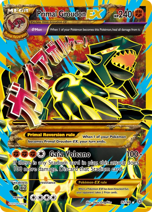 Primal Groudon-EX, Ancient Origins #97