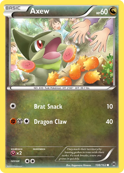 Axew, BREAKthrough #108