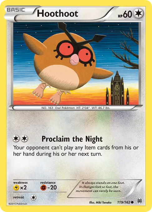 Hoothoot, BREAKthrough #119