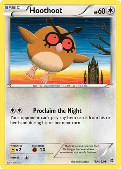 Hoothoot, Normal