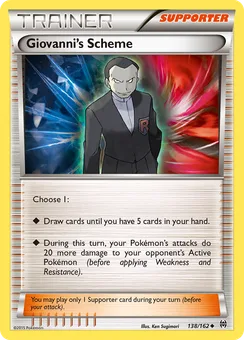 Giovanni's Scheme, Normal