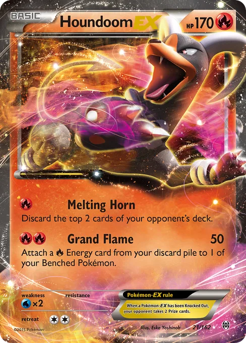 Houndoom-EX, BREAKthrough #21