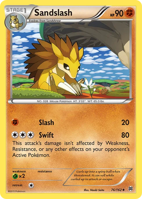 Sandslash, BREAKthrough #76