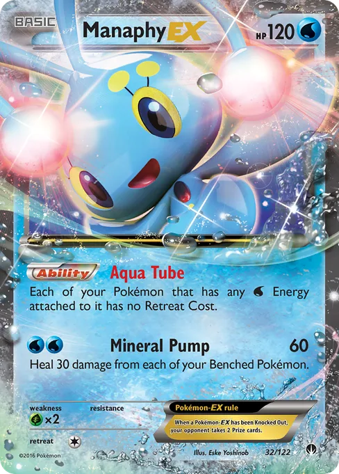 Manaphy-EX, BREAKpoint #32